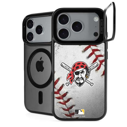 MLB Pittsburgh Pirates Game Ball iPhone 18 Pro Kickstand Case
