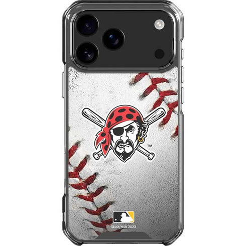 MLB Pittsburgh Pirates Game Ball iPhone 18 Pro Max Clear Case