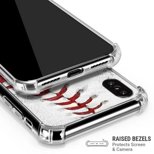 MLB Pittsburgh Pirates Game Ball iPhone X/XS Clear Case
