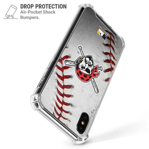 MLB Pittsburgh Pirates Game Ball iPhone X/XS Clear Case