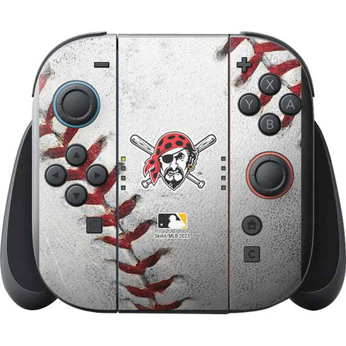 MLB Pittsburgh Pirates Game Ball Nintendo Switch 2 (2025) with Joy-Con Skin