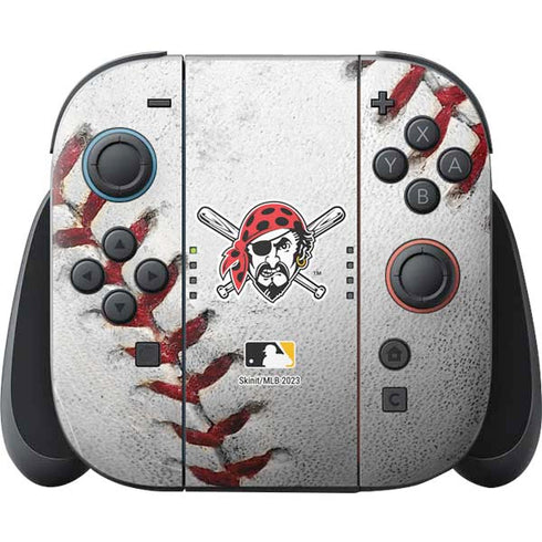 MLB Pittsburgh Pirates Game Ball Nintendo Switch 2 (2025) Joy-Con Controller Skin