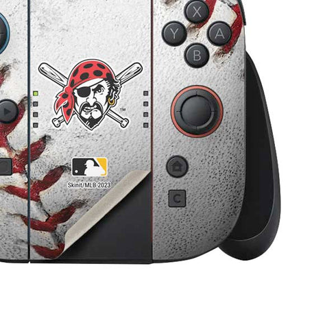 MLB Pittsburgh Pirates Game Ball Nintendo Switch 2 (2025) Joy-Con Controller Skin