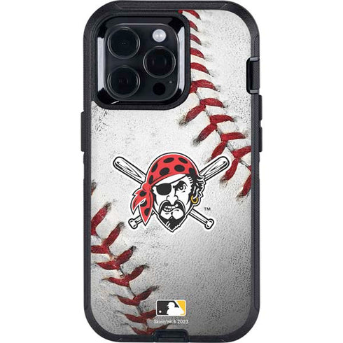 MLB Pittsburgh Pirates Game Ball Otterbox Defender iPhone Skin