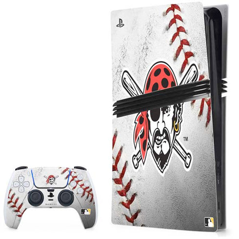 MLB Pittsburgh Pirates Game Ball PS5 Pro Bundle Skin