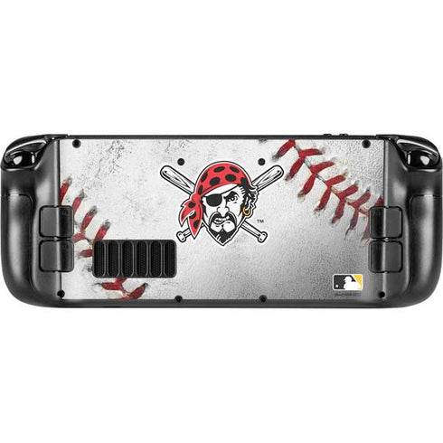 MLB Pittsburgh Pirates Game Ball Steam Deck Handheld Gaming Computer Skin