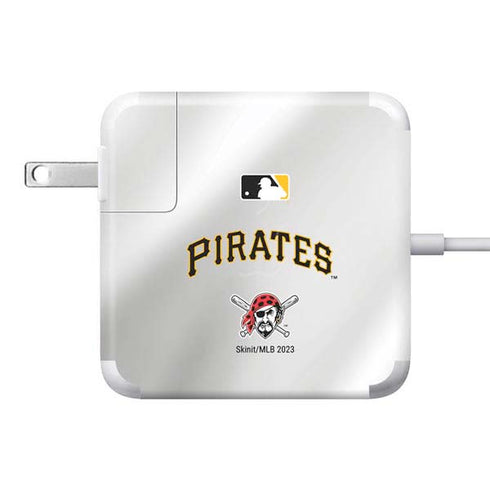 MLB Pittsburgh Pirates Jersey Home 85W Power Adapter (15 and 17 inch MacBook Pro Charger) Skin