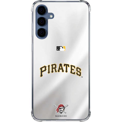 MLB Pittsburgh Pirates Jersey Home Galaxy A35 5G Clear Case