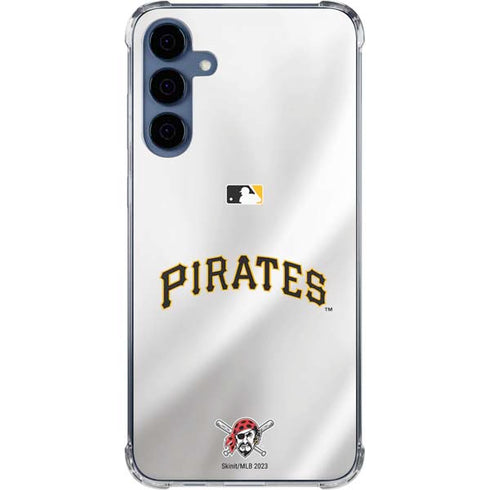 MLB Pittsburgh Pirates Jersey Home Galaxy A55 5G Clear Case