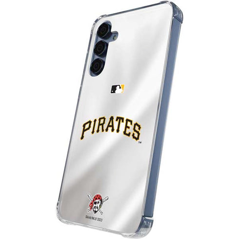MLB Pittsburgh Pirates Jersey Home Galaxy A55 5G Clear Case