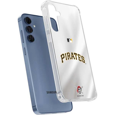 MLB Pittsburgh Pirates Jersey Home Galaxy A55 5G Clear Case