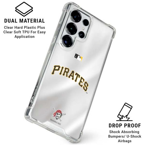 MLB Pittsburgh Pirates Jersey Home Galaxy S25 Ultra Clear Case
