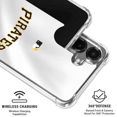 MLB Pittsburgh Pirates Jersey Home Galaxy S26 Plus Clear Case
