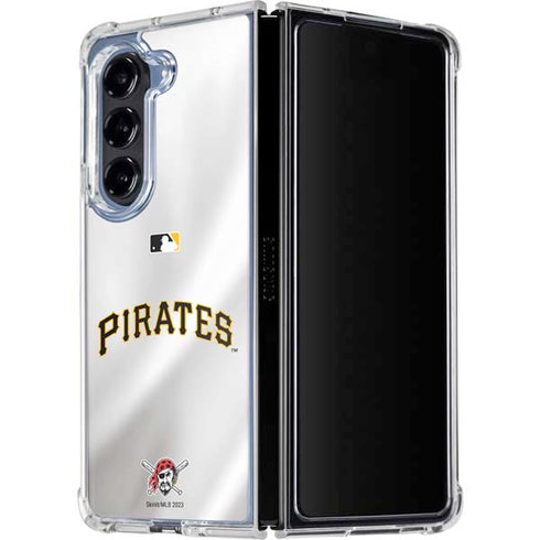 MLB Pittsburgh Pirates Jersey Home Galaxy Z Fold5 5G Clear Case