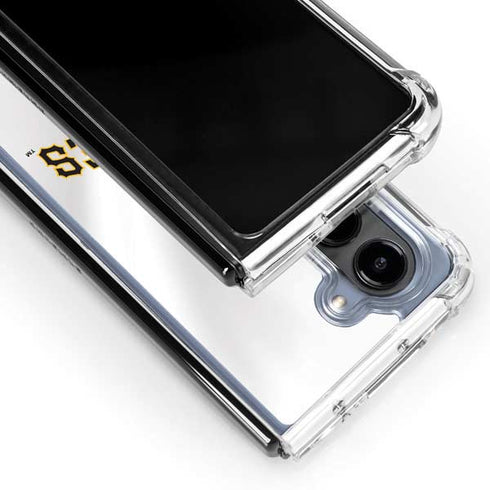 MLB Pittsburgh Pirates Jersey Home Galaxy Z Fold5 5G Clear Case