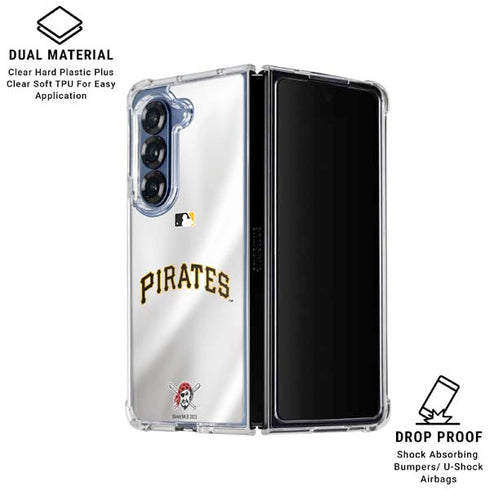 MLB Pittsburgh Pirates Jersey Home Galaxy Z Fold6 Clear Case