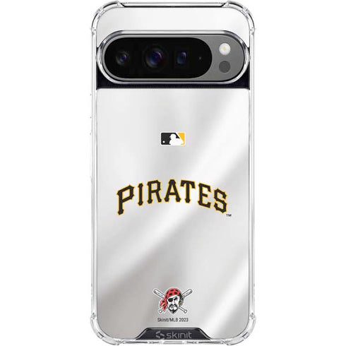 MLB Pittsburgh Pirates Jersey Home Google Pixel 10 Pro XL Clear Case