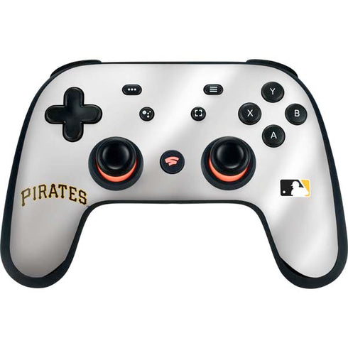 MLB Pittsburgh Pirates Jersey Home Google Stadia Controller Skin