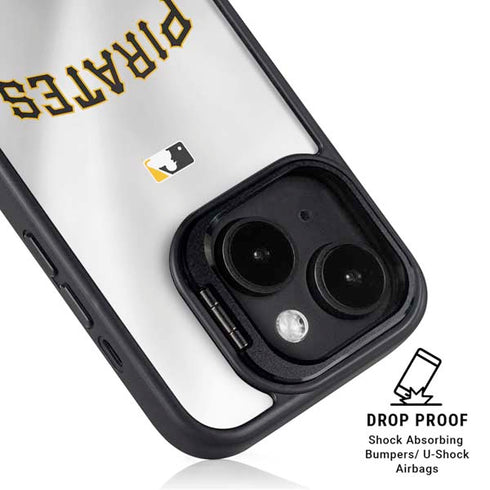 MLB Pittsburgh Pirates Jersey Home iPhone 14 Plus Kickstand Case