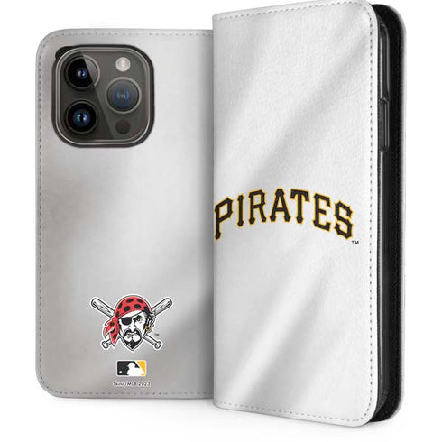 MLB Pittsburgh Pirates Jersey Home iPhone 15 Pro Folio Case