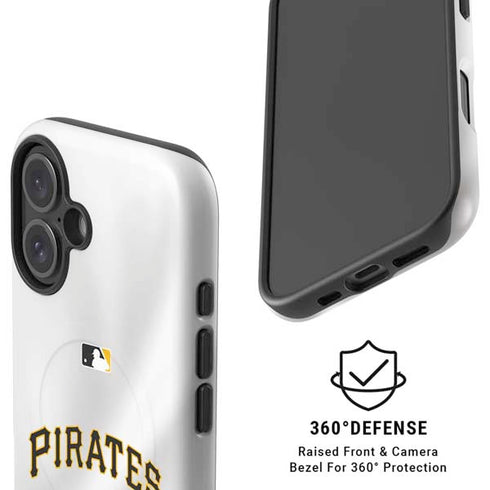 MLB Pittsburgh Pirates Jersey Home iPhone 16 Plus Magsafe Impact Case