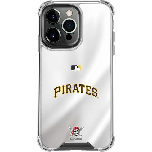MLB Pittsburgh Pirates Jersey Home iPhone 16 Pro Clear Case
