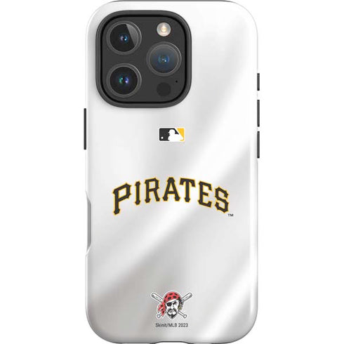MLB Pittsburgh Pirates Jersey Home iPhone 16 Pro Impact Case