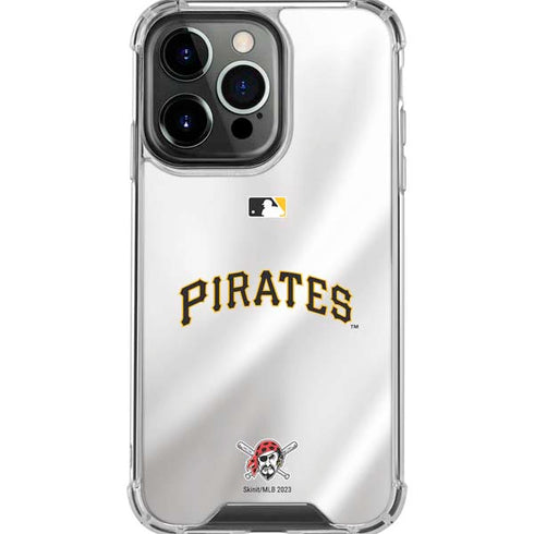 MLB Pittsburgh Pirates Jersey Home iPhone 16 Pro Max Clear Case