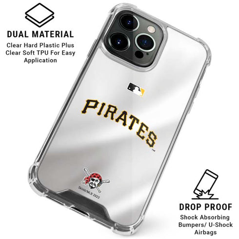 MLB Pittsburgh Pirates Jersey Home iPhone 16 Pro Max Clear Case