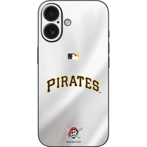 MLB Pittsburgh Pirates Jersey Home iPhone 16 Skin