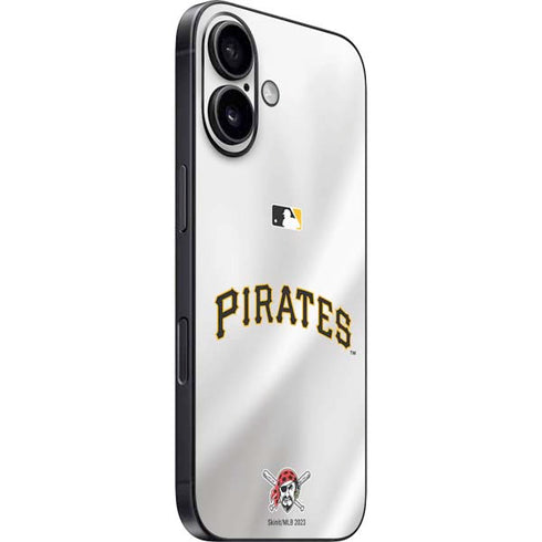 MLB Pittsburgh Pirates Jersey Home iPhone 16 Skin