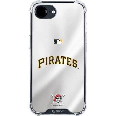 MLB Pittsburgh Pirates Jersey Home iPhone 16e Clear Case