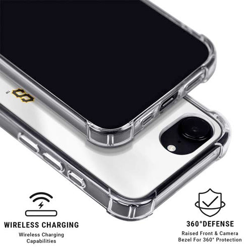 MLB Pittsburgh Pirates Jersey Home iPhone 16e Clear Case