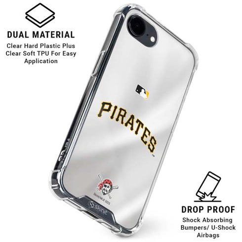 MLB Pittsburgh Pirates Jersey Home iPhone 16e Clear Case