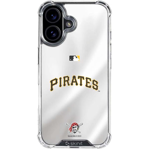 MLB Pittsburgh Pirates Jersey Home iPhone 17 Clear Case
