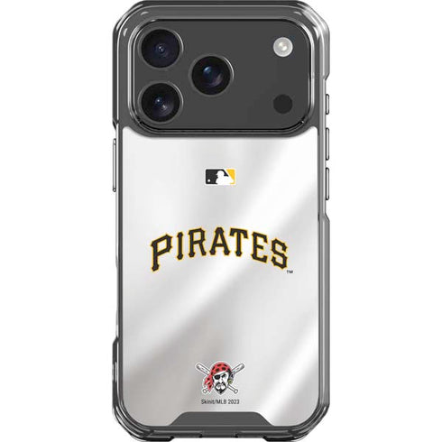 MLB Pittsburgh Pirates Jersey Home iPhone 18 Pro Clear Case