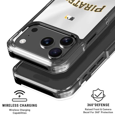 MLB Pittsburgh Pirates Jersey Home iPhone 18 Pro Clear Case