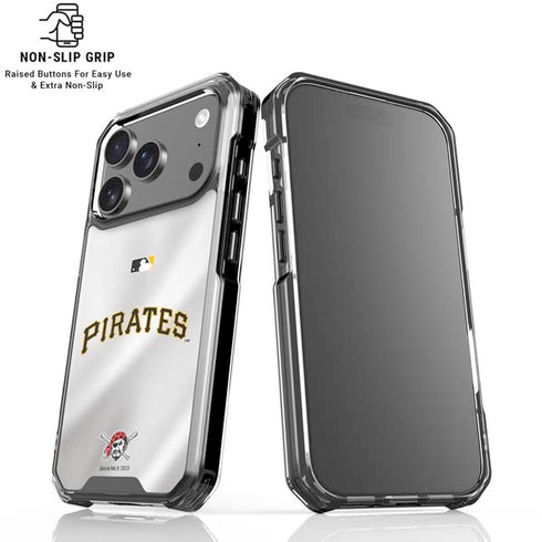 MLB Pittsburgh Pirates Jersey Home iPhone 18 Pro Clear Case