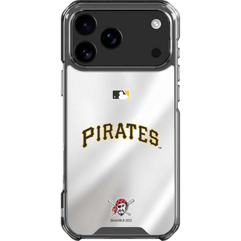 MLB Pittsburgh Pirates Jersey Home iPhone 18 Pro Max Clear Case