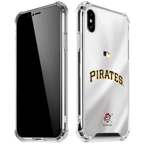 MLB Pittsburgh Pirates Jersey Home iPhone X/XS Clear Case