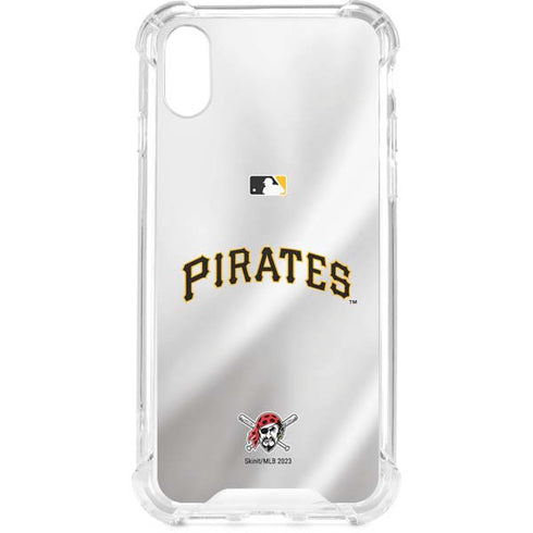 MLB Pittsburgh Pirates Jersey Home iPhone XS Clear Case