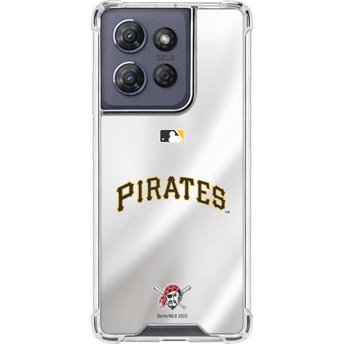 MLB Pittsburgh Pirates Jersey Home Moto G 5G (2025) Clear Case