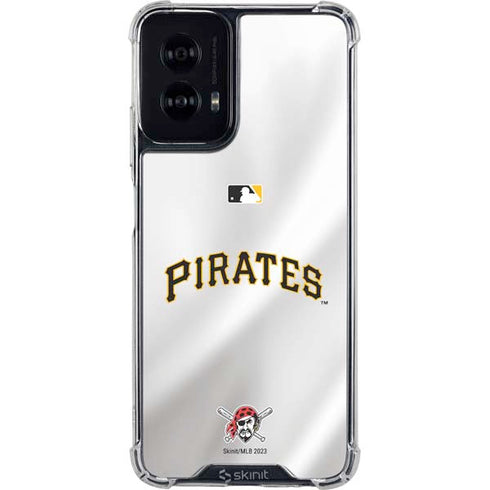 MLB Pittsburgh Pirates Jersey Home Moto G Power 5G (2024) Clear Case