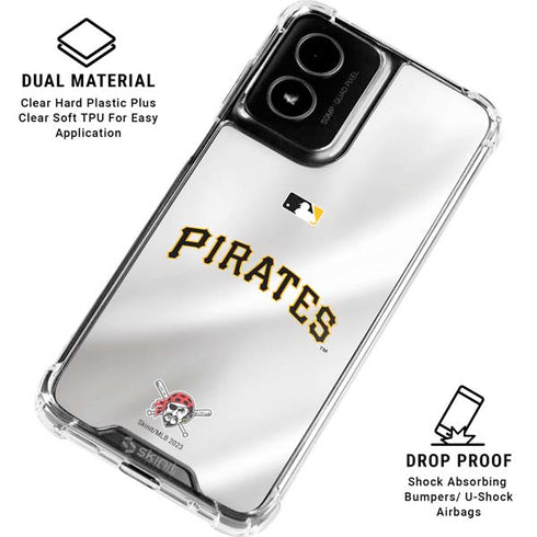 MLB Pittsburgh Pirates Jersey Home Moto G Power 5G (2024) Clear Case