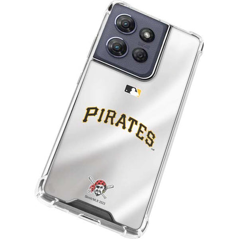 MLB Pittsburgh Pirates Jersey Home Moto G Power 5G (2025) Clear Case