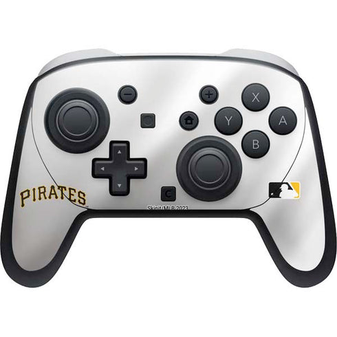 MLB Pittsburgh Pirates Jersey Home Nintendo Switch 2 (2025) Pro Controller Skin