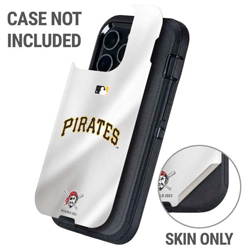 MLB Pittsburgh Pirates Jersey Home Otterbox Defender iPhone Skin