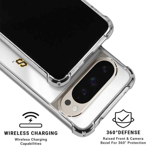 MLB Pittsburgh Pirates Jersey Home Pixel 9/9 Pro Clear Case