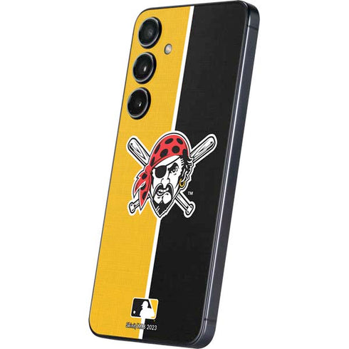 MLB Pittsburgh Pirates Split Galaxy A16 5G Skin