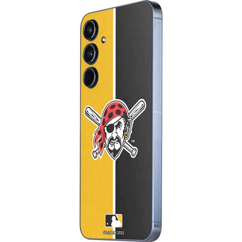 MLB Pittsburgh Pirates Split Galaxy A35 5G Skin